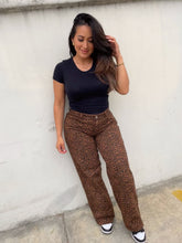 Load image into Gallery viewer, It’s wild Animal print denim