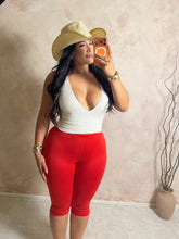 Load image into Gallery viewer, Cheery bomb capris
