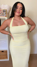 Load image into Gallery viewer, Azura yellow maxi dress
