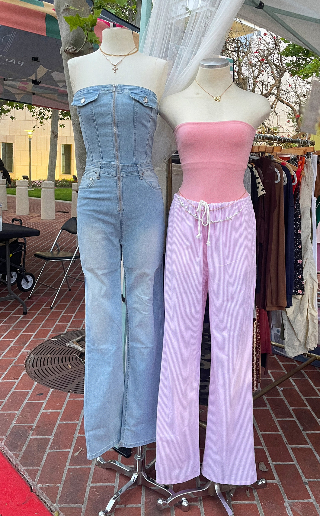 Denim delight jumpsuit