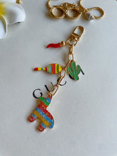 Load image into Gallery viewer, Hot Fiesta bag charm
