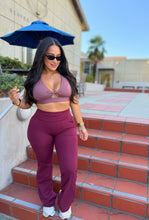 Load image into Gallery viewer, Cranberry cloud pants
