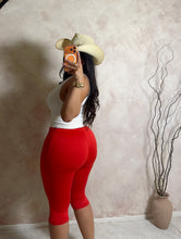 Load image into Gallery viewer, Cheery bomb capris
