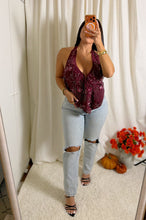 Load image into Gallery viewer, Merlot Glam Top

