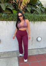 Load image into Gallery viewer, Cranberry cloud pants
