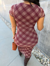 Load image into Gallery viewer, The Autumn Plaid Midi

