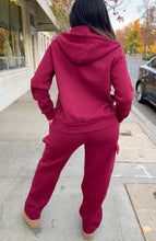 Load image into Gallery viewer, Soft Burgundy Hoodie
