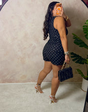 Load image into Gallery viewer, Polka dot linen blouse
