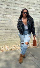 Load image into Gallery viewer, Old smoke bomber jacket
