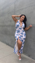 Load image into Gallery viewer, Azure blossom dress
