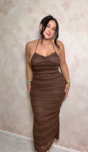 Load image into Gallery viewer, The bronze midi dress
