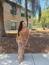 Load image into Gallery viewer, Wild runway maxi dress
