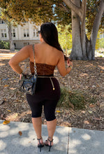 Load image into Gallery viewer, Savage suede corset top
