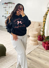 Load image into Gallery viewer, Bows and girls Hoodie blk
