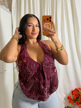 Load image into Gallery viewer, Merlot Glam Top
