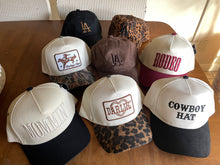 Load image into Gallery viewer, Suede chocolate LA hat
