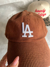 Load image into Gallery viewer, Chenille cocoa LA hat
